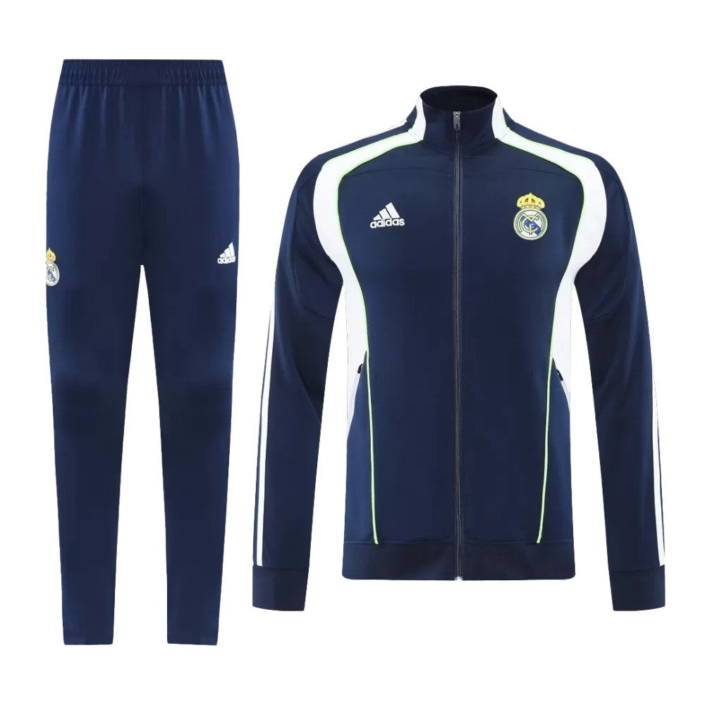 2025/26 Real Madrid Jacket Tracksuit - Navy