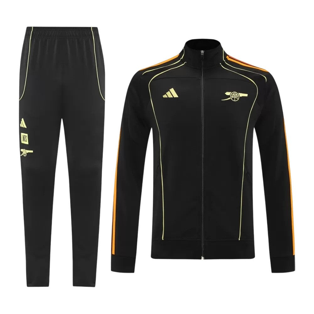 2025/26 Arsenal Jacket Tracksuit - Black