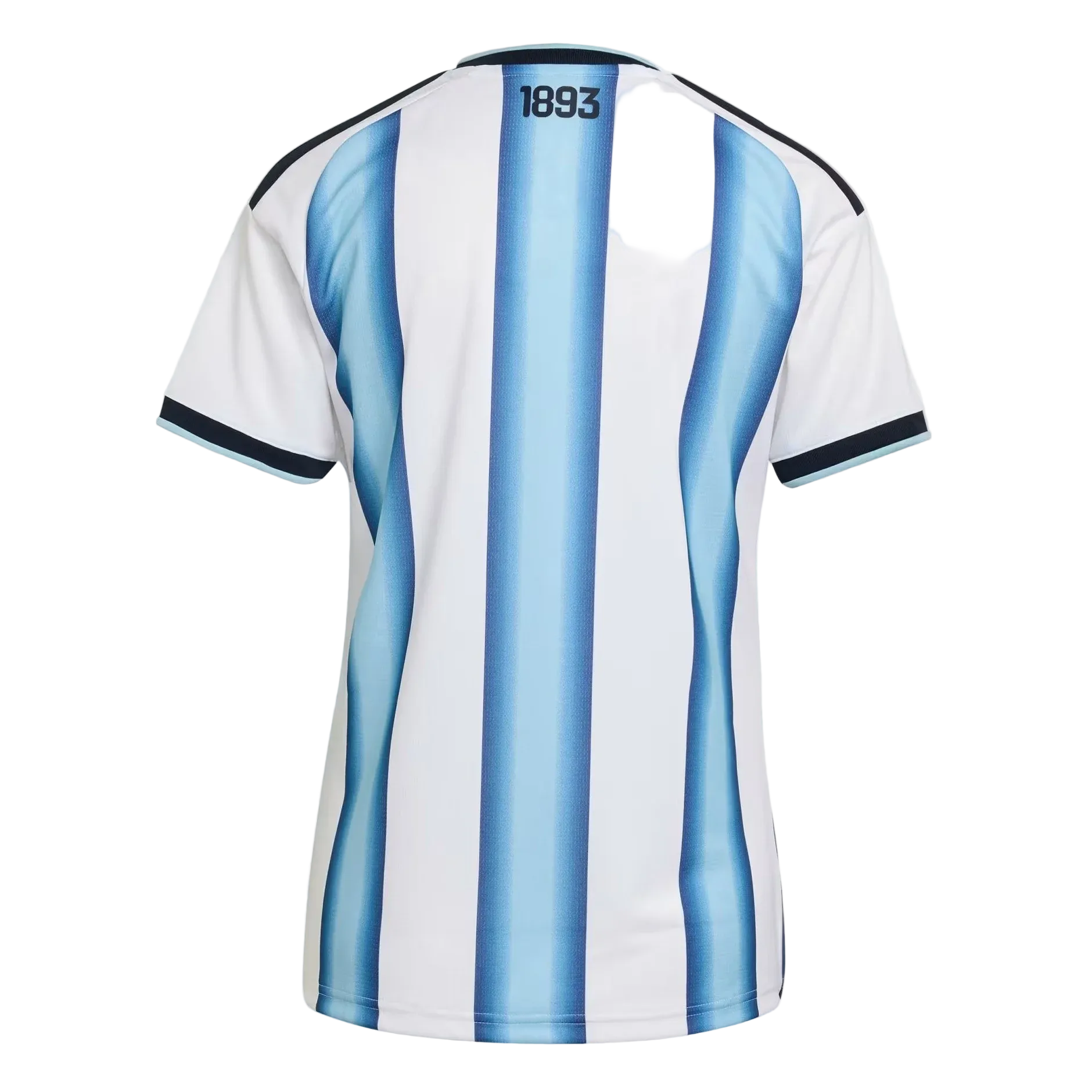 2026 World Cup Argentina Home Women's Jersey with World Champions Patch