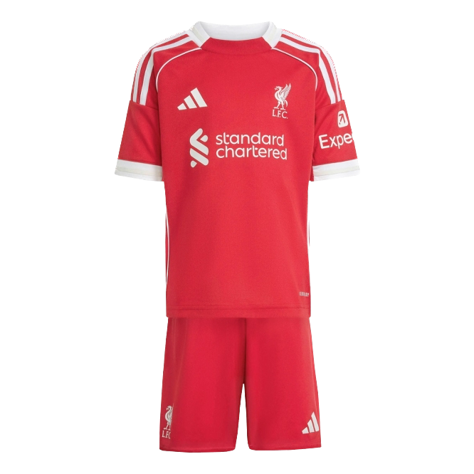 2025/26 Liverpool Home Kids Kit