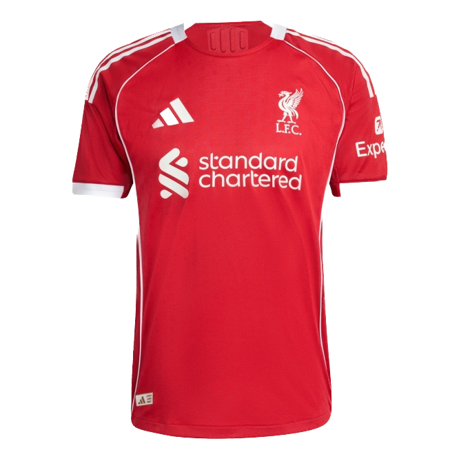 Liverpool 2025/26 Home Player Jersey
