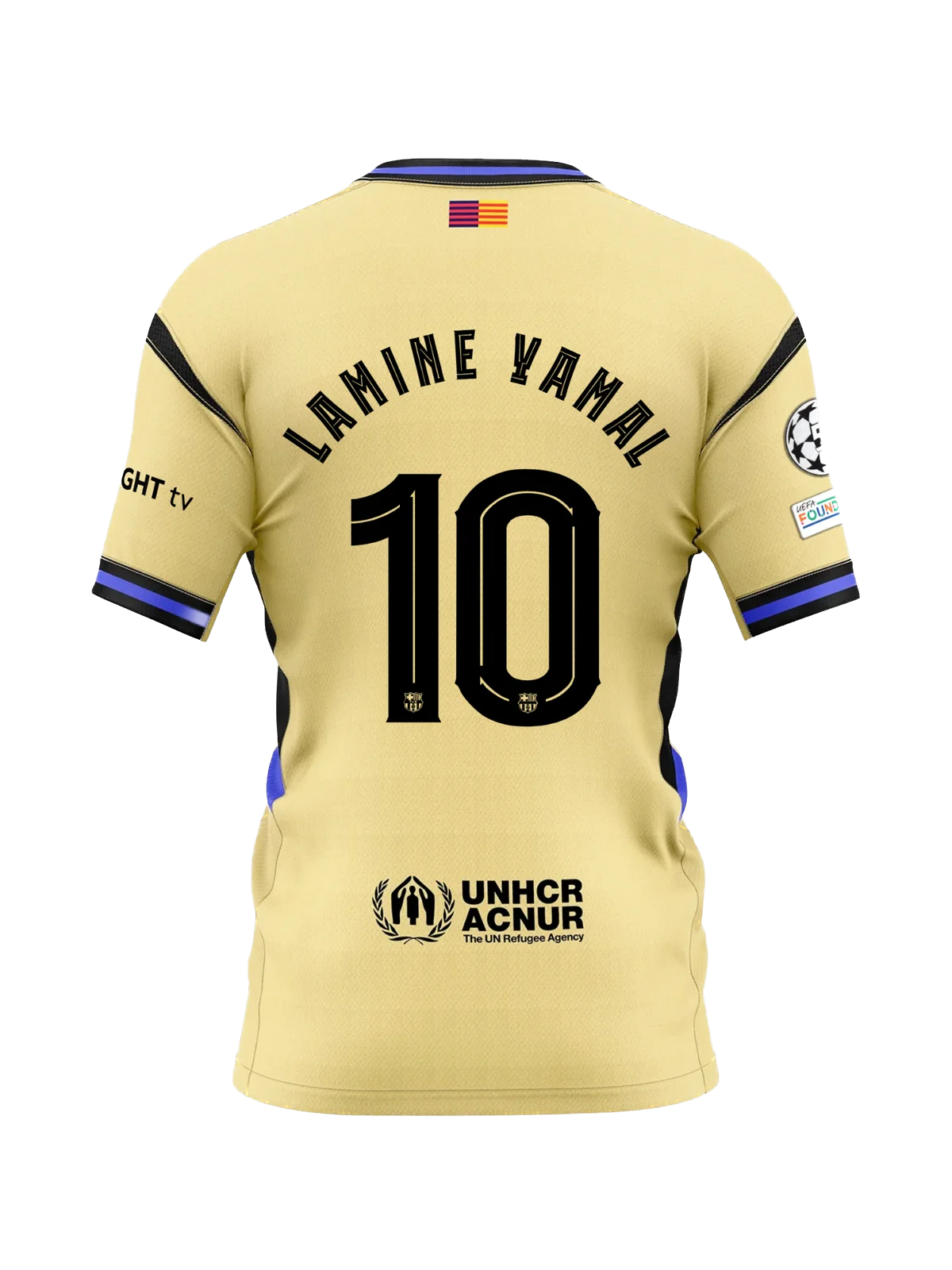 2025/26 Barcelona LAMINE YAMAL 10 Away Jersey