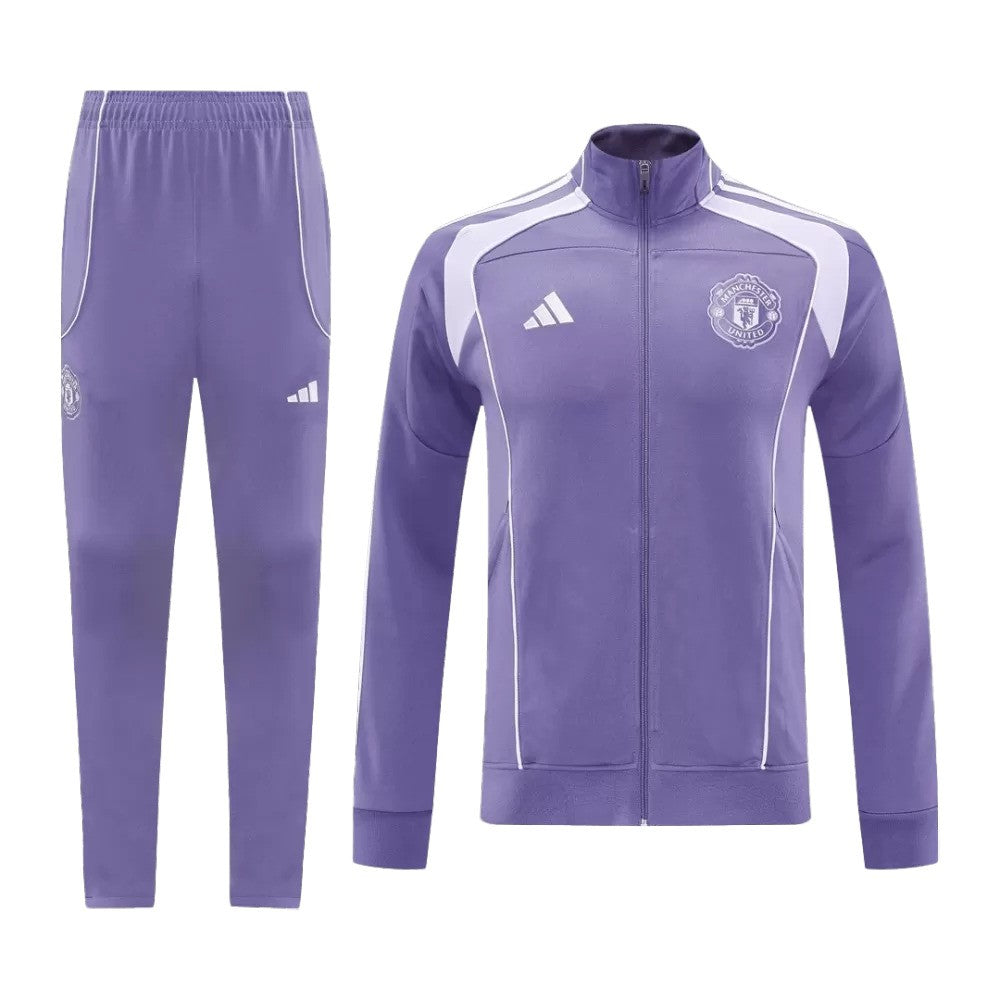 2025/26 Manchester United Jacket Tracksuit - Purple