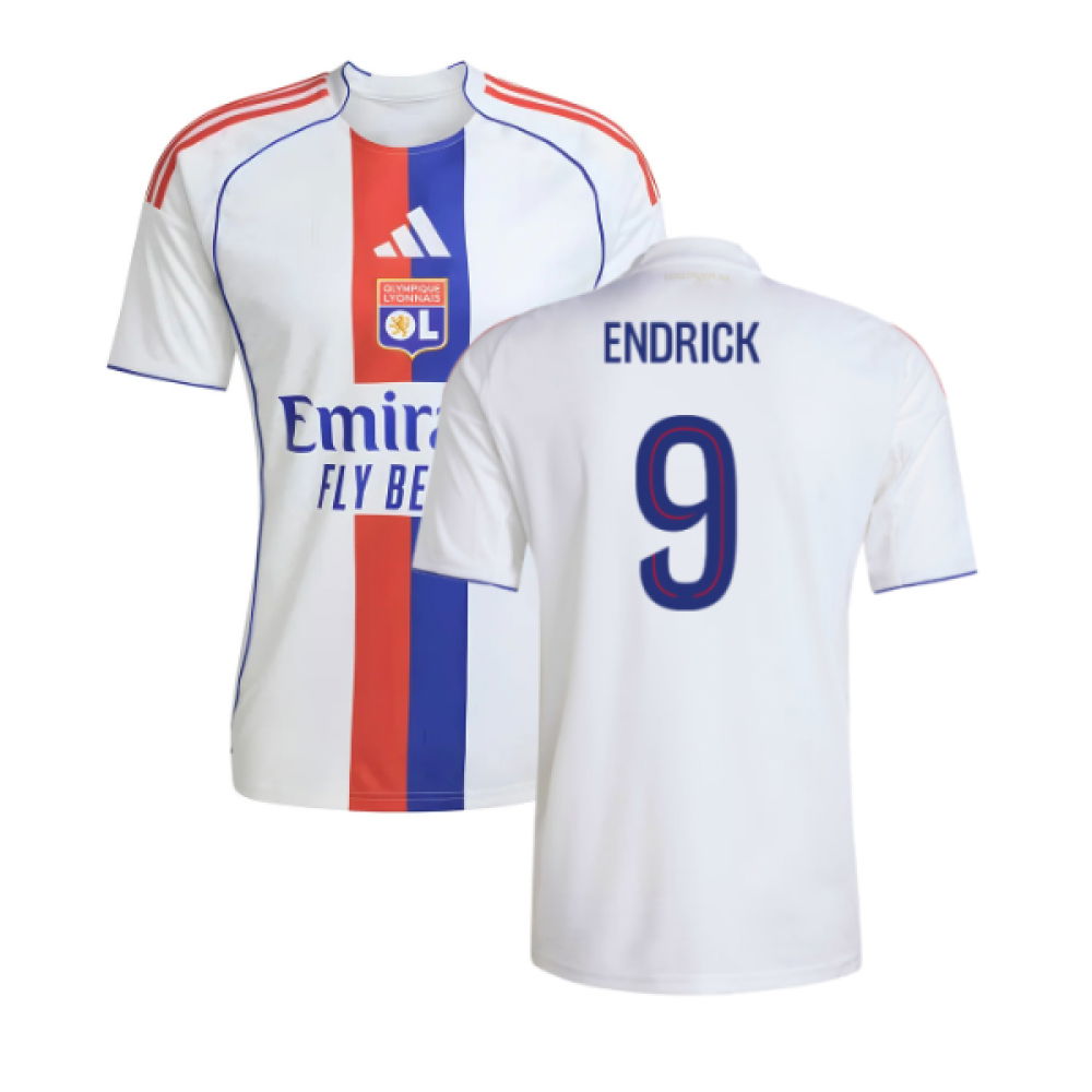 2025/26 Olympique Lyonnais ENDRICK 9 home Jersey
