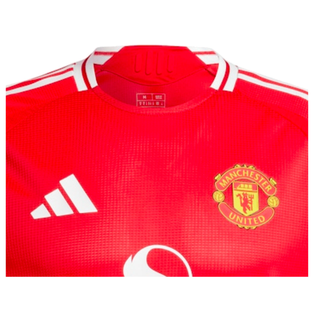 2024-2025 Man Utd Authentic Long Sleeve Home Shirt_1