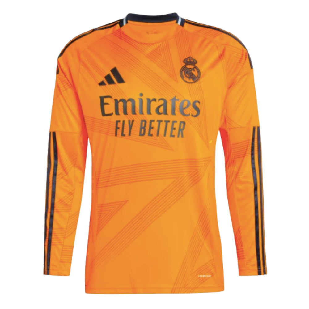 2024-2025 Real Madrid Long Sleeve Away Shirt_0