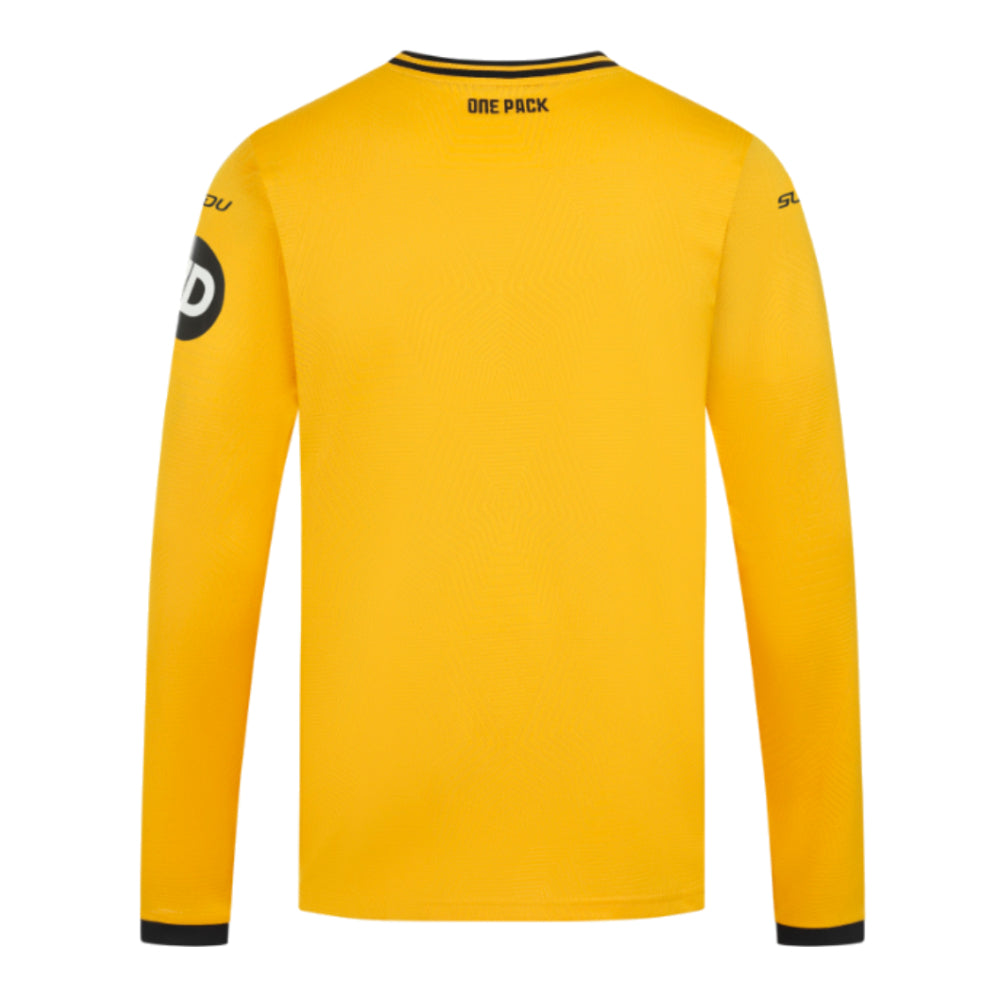 2024-2025 Wolves Long Sleeve Home Shirt_2